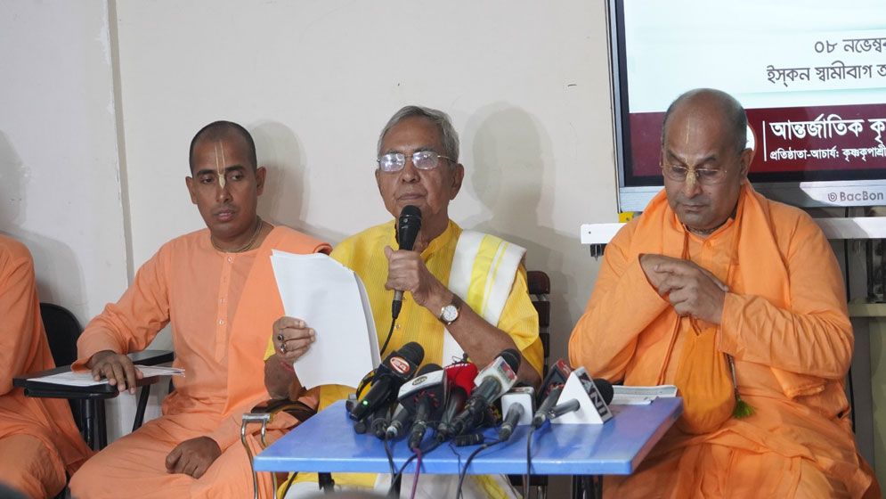 চট্টগ্রামের সহিংসতায় সম্পৃক্ততা নেই ইসকনের