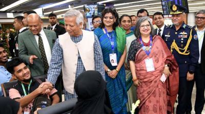 প্রবাসীরা বিমানবন্দরে অতিথির মতো সম্মান পাবেন: প্রধান উপদেষ্টা