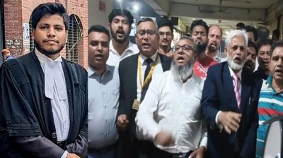 আইনজীবী নিহতের ঘটনায় বিক্ষোভ, আদালতসহ সব অচল করে দেয়ার হুঁশিয়ারি
