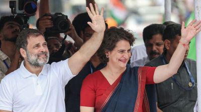 প্রিয়াঙ্কা গান্ধী ওয়েনাডে বিপুল ব্যবধানে জয়ী, উপনির্বাচনে কংগ্রেসের বিজয়