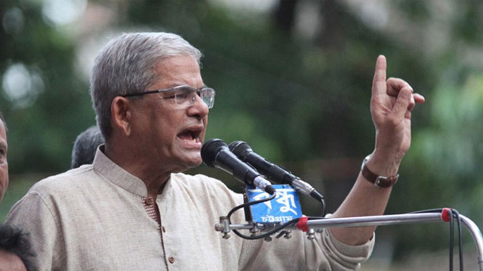 অন্তর্বর্তী সরকারকে সময় দিতে হবে: মির্জা ফখরুল