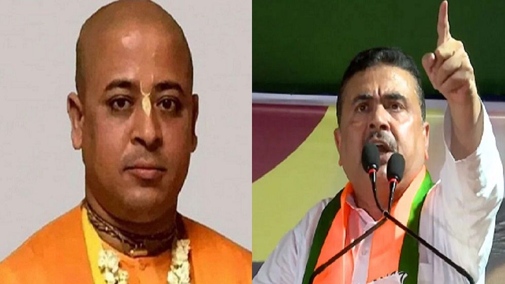 চিন্ময় দাসকে মুক্তি না দিলে বাংলাদেশে ভারতের সব পরিষেবা বন্ধের হুমকি শুভেন্দু অধিকারীর
