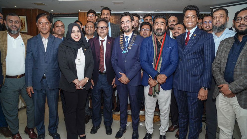 জেসিআই ঢাকা ইউনাইটেডের নেতৃত্বে অনি-রবি