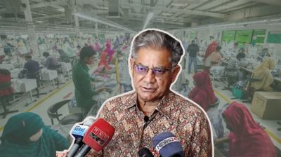 দেশের গার্মেন্টস সেক্টরকে ধ্বংস করতে পরিকল্পিত চেষ্টা: উপদেষ্টা সাখাওয়াত