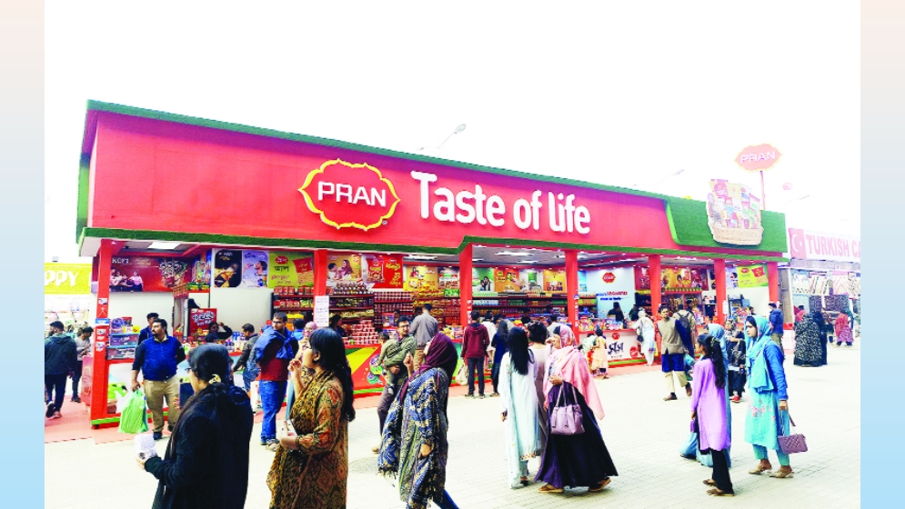 বাণিজ্যমেলায় প্রাণের ৫০০ খাদ্যপণ্য