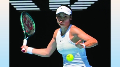 তৃতীয় রাউন্ডেই বিদায় রাদুকানুর