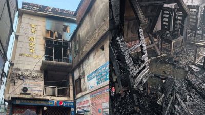 হাটহাজারীতে হোটেলে অগ্নিকাণ্ড আহত ১, প্রায় ২ কোটি টাকার ক্ষতি