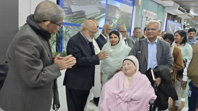 বিদেশযাত্রার আগে বিশেষ বার্তা দিলেন খালেদা জিয়া