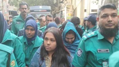 ছাত্রলীগ নেত্রী নিশি রিমান্ডে