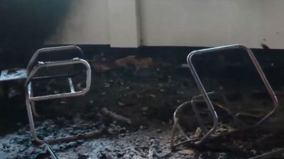 বকশীবাজারে অস্থায়ী আদালতে আগুন