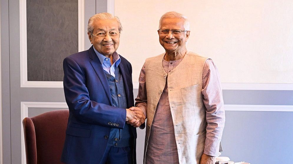 মাহাথির মোহাম্মদের শততম জন্মদিনে অগ্রিম শুভেচ্ছা জানালেন প্রধান উপদেষ্টা