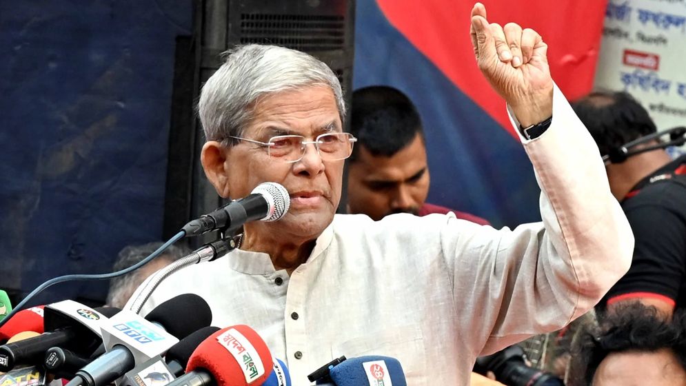 লুটপাটকারীদের শাস্তি ও বন্ধ কারখানা চালু করার আহ্বান ফখরুলের