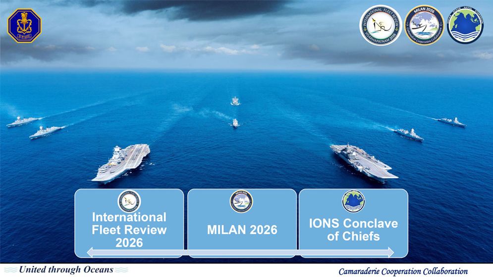 বঙ্গোপসাগরে যৌথ সামরিক মহড়া করছে ভারত-রাশিয়া