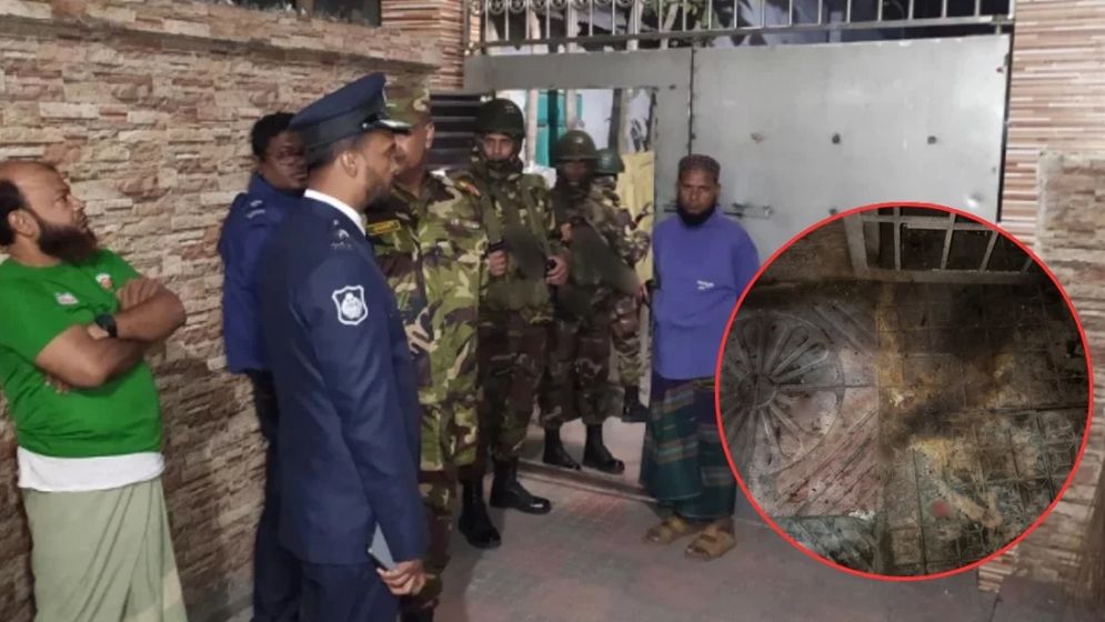 চাঁদা না দেওয়ায় ককটেল হামলা