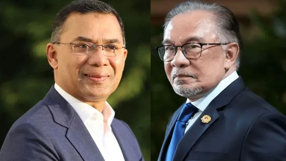 তারেক রহমানকে আনোয়ার ইব্রাহিমের টেলিফোন