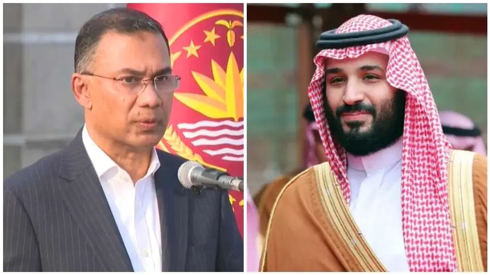 প্রধানমন্ত্রী তারেক রহমানকে অভিনন্দন জানালেন সৌ‌দি যুবরাজ