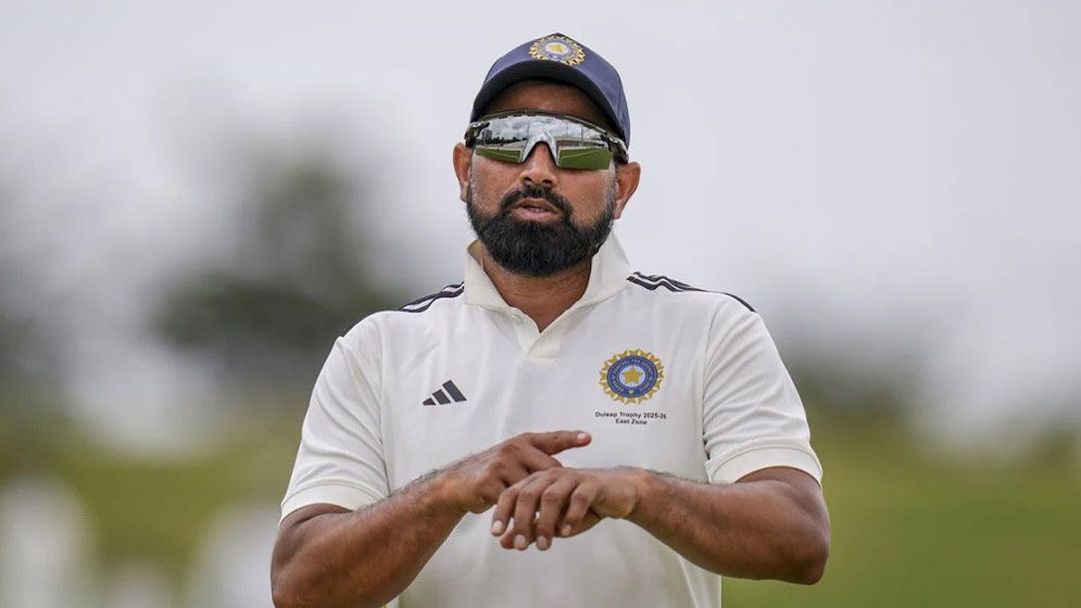 ভারতের কেন্দ্রীয় চুক্তির তালিকায় নাম নেই মোহাম্মদ শামির