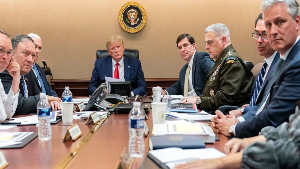 ইরানে হামলা নিয়ে ট্রাম্পের বৈঠক