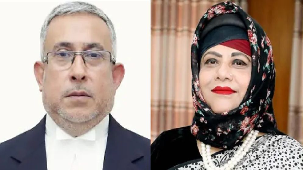 দুই বিচারপতির পদত্যাগপত্র গ্রহণ