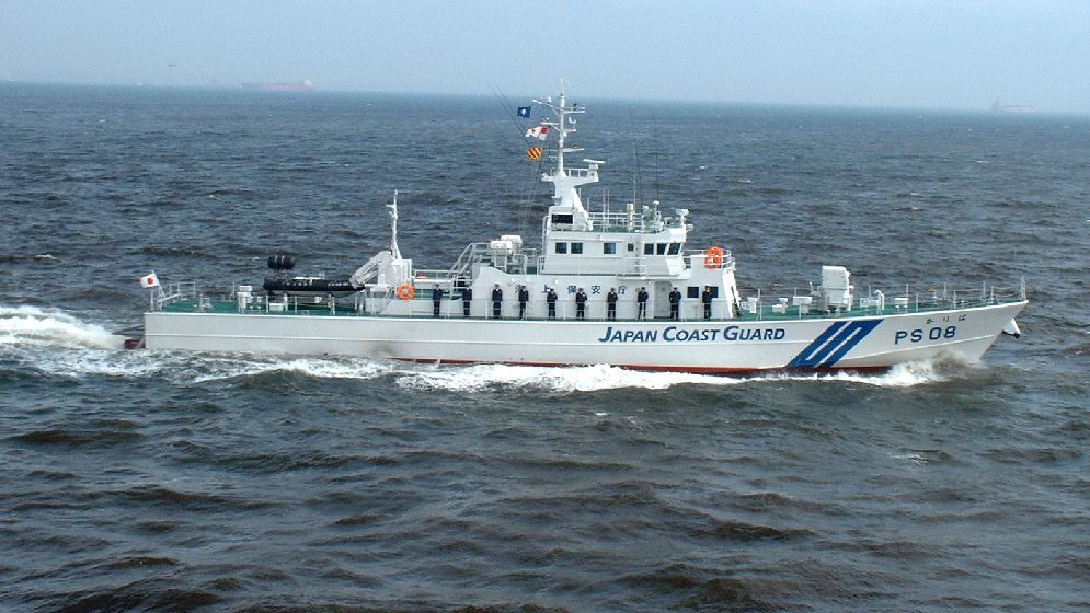 জাপানে চীনা জাহাজ আটক