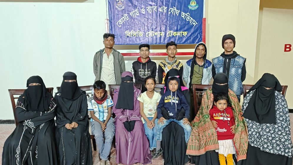 মালয়েশিয়ায় পাচারকালে নারী, পুরুষ ও শিশুসহ ১৫ জন উদ্ধার