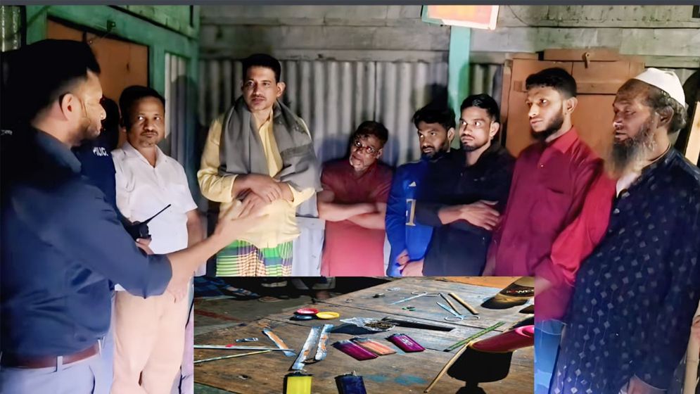 মুরাদনগরে মাদকবিরোধী অভিযানে ৭ জনের কারাদণ্ড 