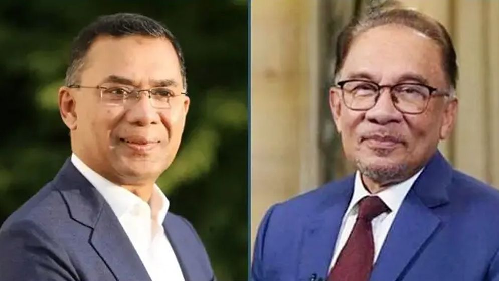 তারেক রহমানকে মালয়েশিয়ার প্রধানমন্ত্রীর অভিনন্দন