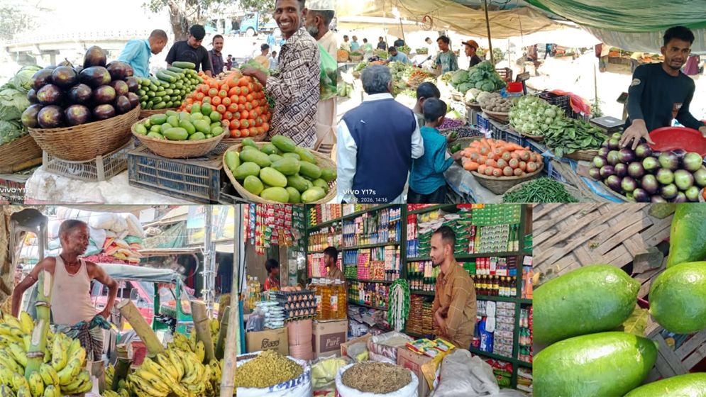 গোয়াইনঘাটে ভোগ্যপণ্যের উর্ধ্বমুখী দামে বিপাকে ক্রেতা 