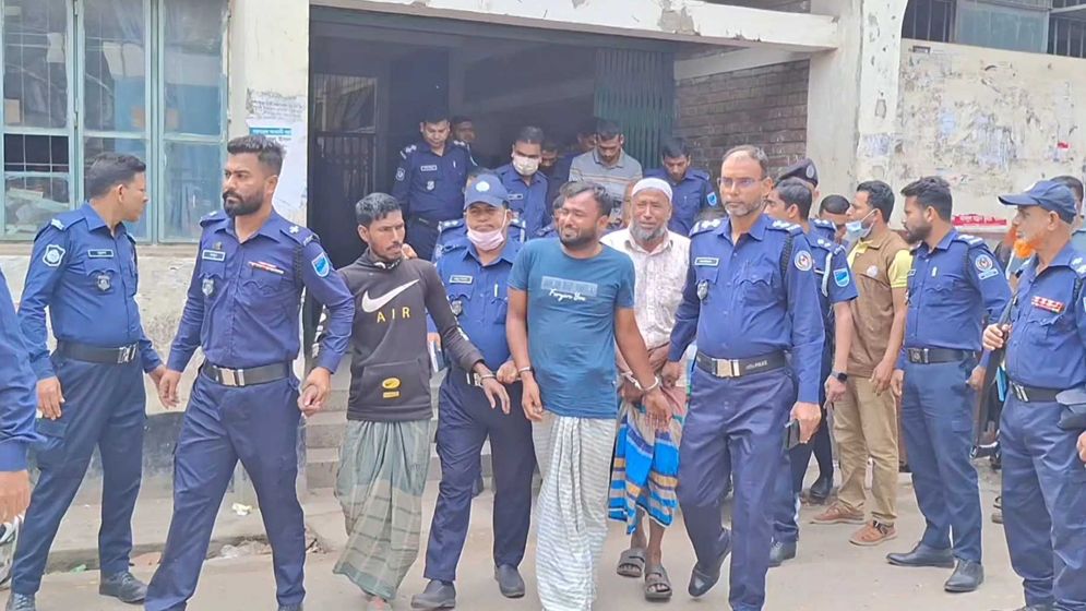 নরসিংদীতে কিশোরীকে ধর্ষণ-হত্যা: ৭ আসামি আটদিনের রিমান্ডে