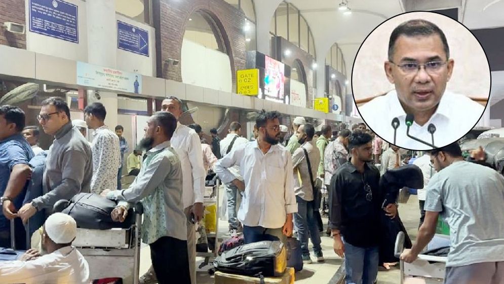 বিমানবন্দরে আটকা হাজারো যাত্রী, খোঁজ নিলেন তারেক রহমান  