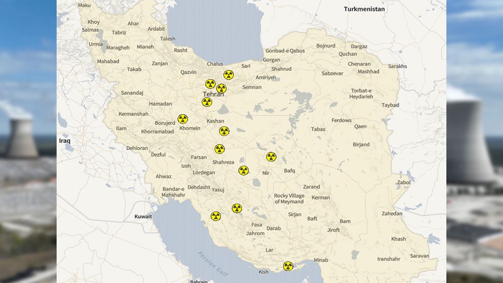 ইরানের পারমাণবিক স্থাপনা আসলে কয়টি?