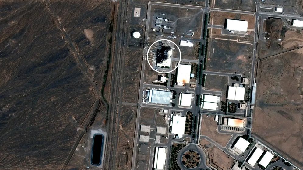 ইরানের বৃহত্তম ইউরেনিয়াম সমৃদ্ধকরণ কেন্দ্রে আবারো হামলা