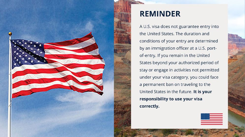 ‘ভিসা পেলেই আমেরিকায় প্রবেশ নিশ্চিত নয়’