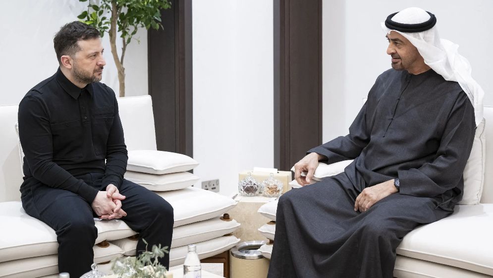 ইউক্রেন ও আরব আমিরাতের রাষ্ট্রপতির দ্বিপাক্ষিক বৈঠক