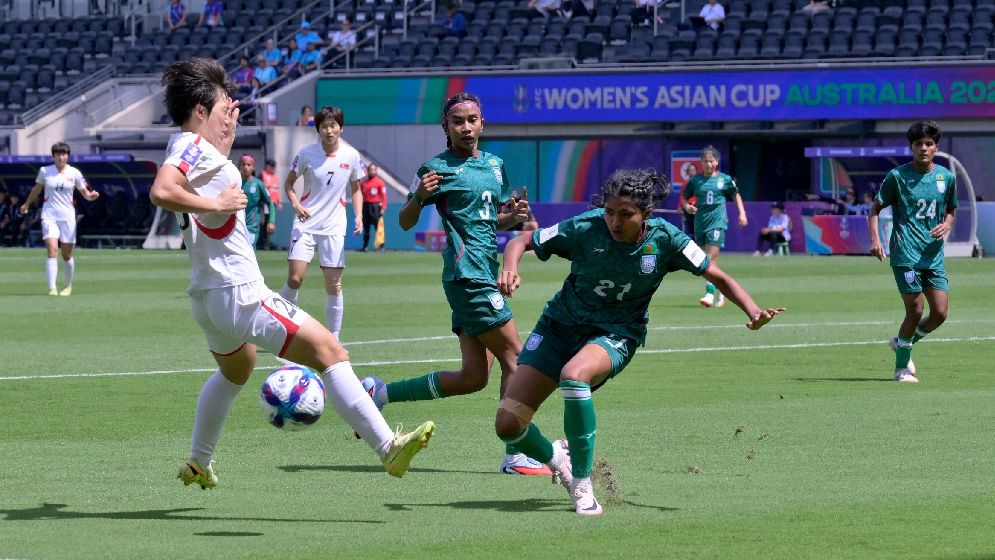 উত্তর কোরিয়ার কাছে বড় ব্যবধানে হার বাংলাদেশের