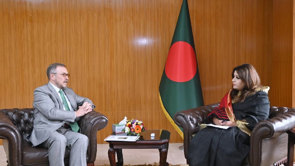 রাশিয়ার রাষ্ট্রদূত- পররাষ্ট্র প্রতিমন্ত্রীর বৈঠক