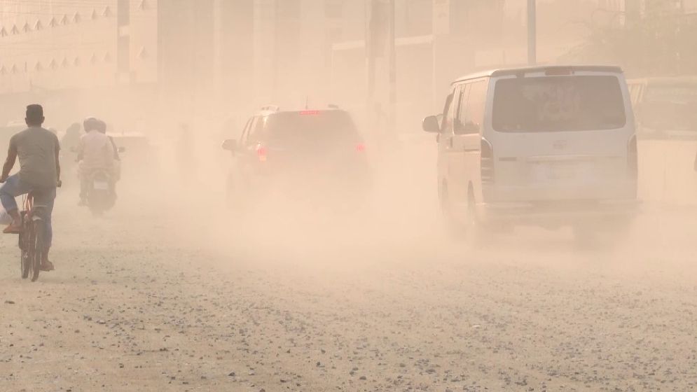 দূষিত শহরের চতুর্থ অবস্থানে রাজধানী