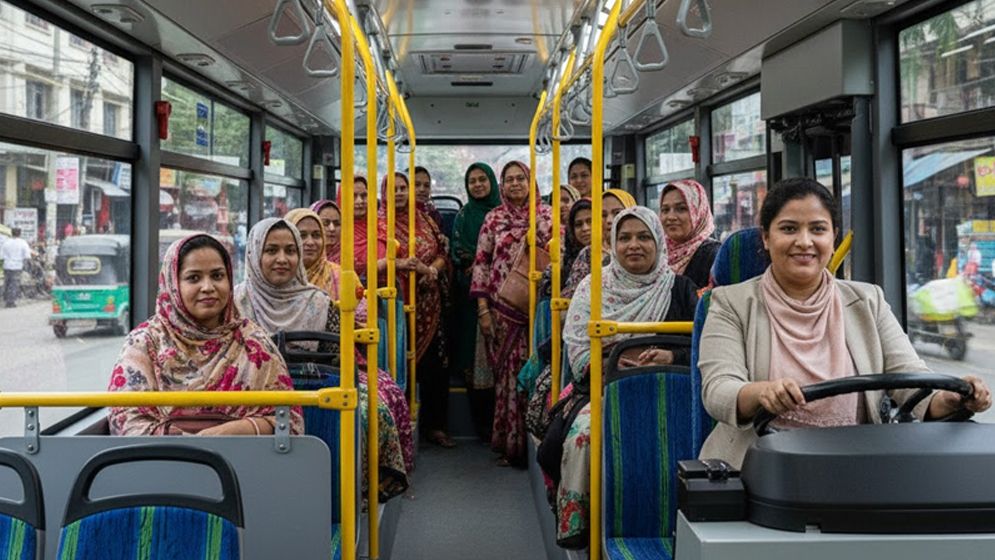 নারীদের জন্য বিশেষ বাস চালু করতে চায় সরকার