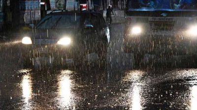 রাজধানীতে ধূলিঝড়ের পর শিলাবৃষ্টি