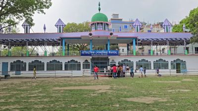 শান্তিপূর্ণ ঈদ জামাত নিশ্চিতে প্রস্তুত শোলাকিয়া