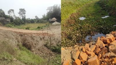 সিংগাইরে খাল ভরাট করে মাটির রমরমা বাণিজ্য