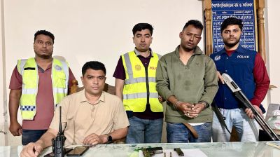 সোনারগাঁওয়ে পিস্তল ও গুলিসহ যুবক গ্রেপ্তার