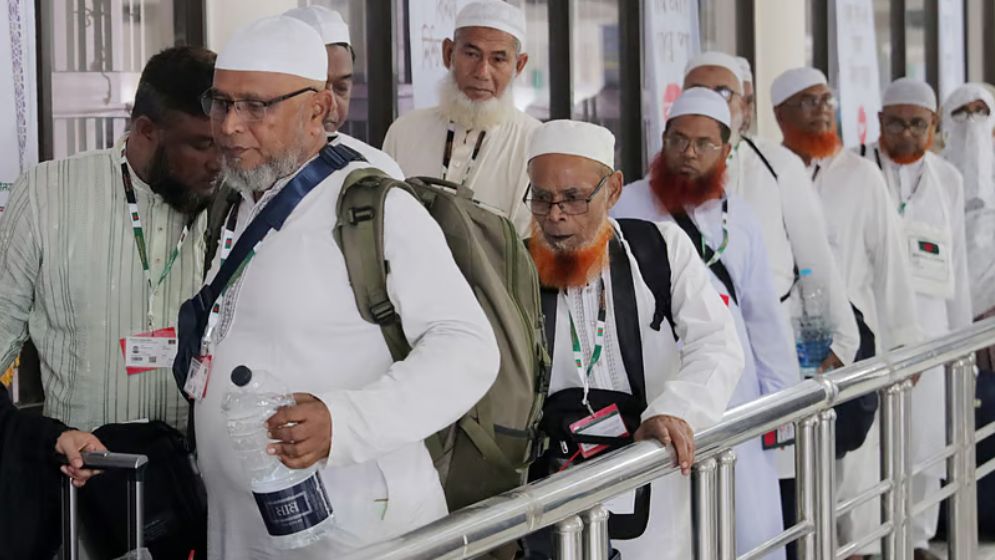 সৌদি আরব পৌঁছেছেন ৩৬ হাজার ৯৯৬ হজযাত্রী