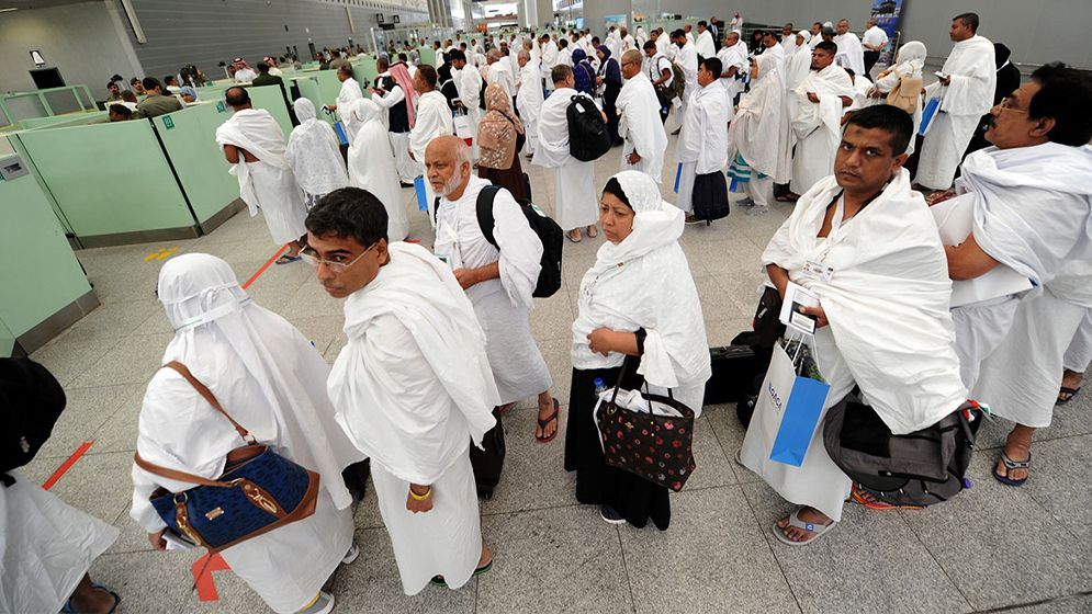 হজ পালনের উদ্দেশ্যে সৌদি পৌঁছেছেন ৩৯৩৯৮ হজযাত্রী