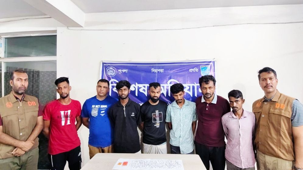 ইয়াবা-হেরোইনসহ ৭ মাদক ব্যবসায়ী গ্রেপ্তার
