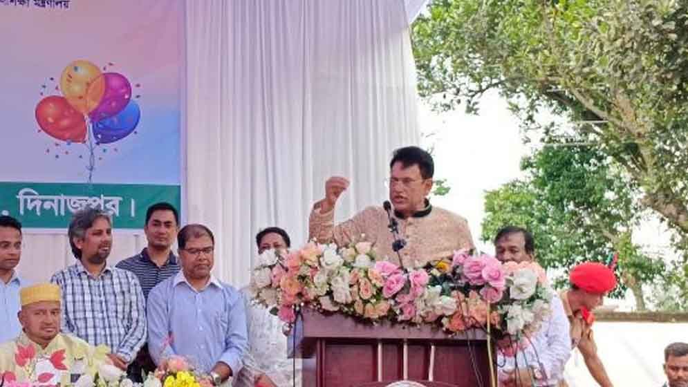 শিক্ষক নিয়োগে অনিয়ম সহ্য করা হবে না: শিক্ষামন্ত্রী