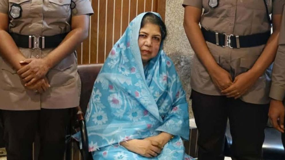 সাবেক স্পিকার শিরীন শারমিন চৌধুরী গ্রেপ্তার  
