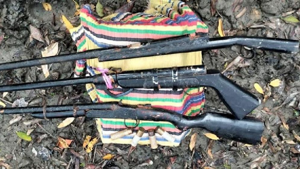 সুন্দরবনের গহীন অরণ্যে মিললো অস্ত্র ও গোলাবারুদ