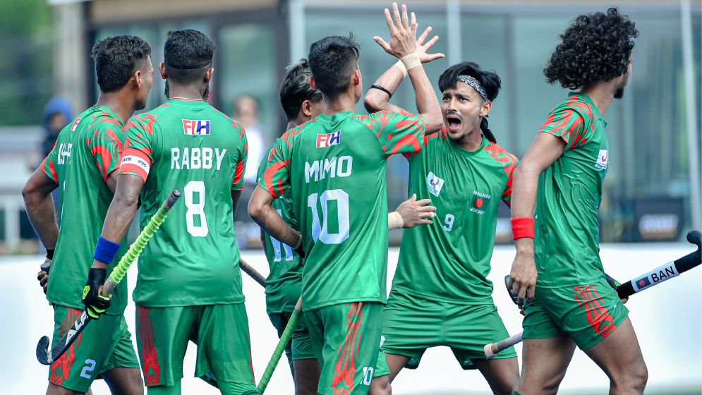 চাইনিজ তাইপেকে হারিয়ে হকিতে বাংলাদেশের জয়যাত্রা শুরু