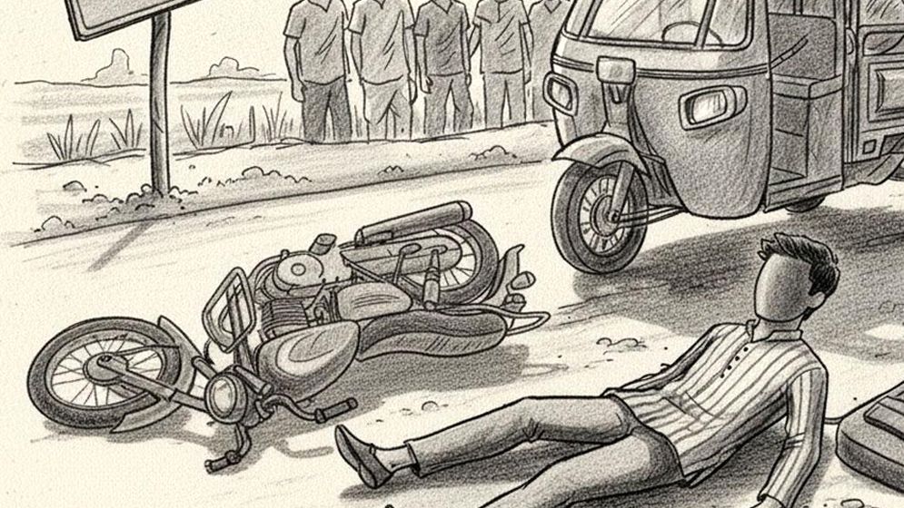 পিকআপ-মোটরসাইকেল সংঘর্ষে প্রাণ গেল দুই শিক্ষার্থীর  